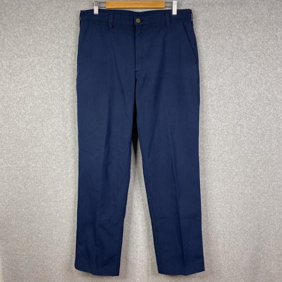 Workrite FR Pants Size 35 (Fits 36x32.5) Navy Blue 2112 Nomex ARC 7 Firefighter - Picture 1 of 12